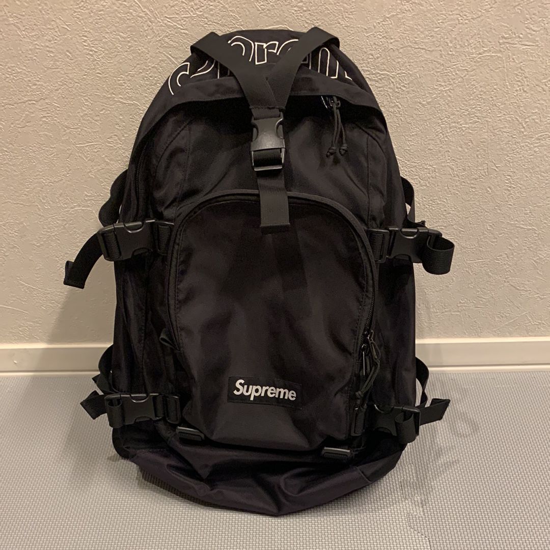 Supreme 19FW Backpack "Black"