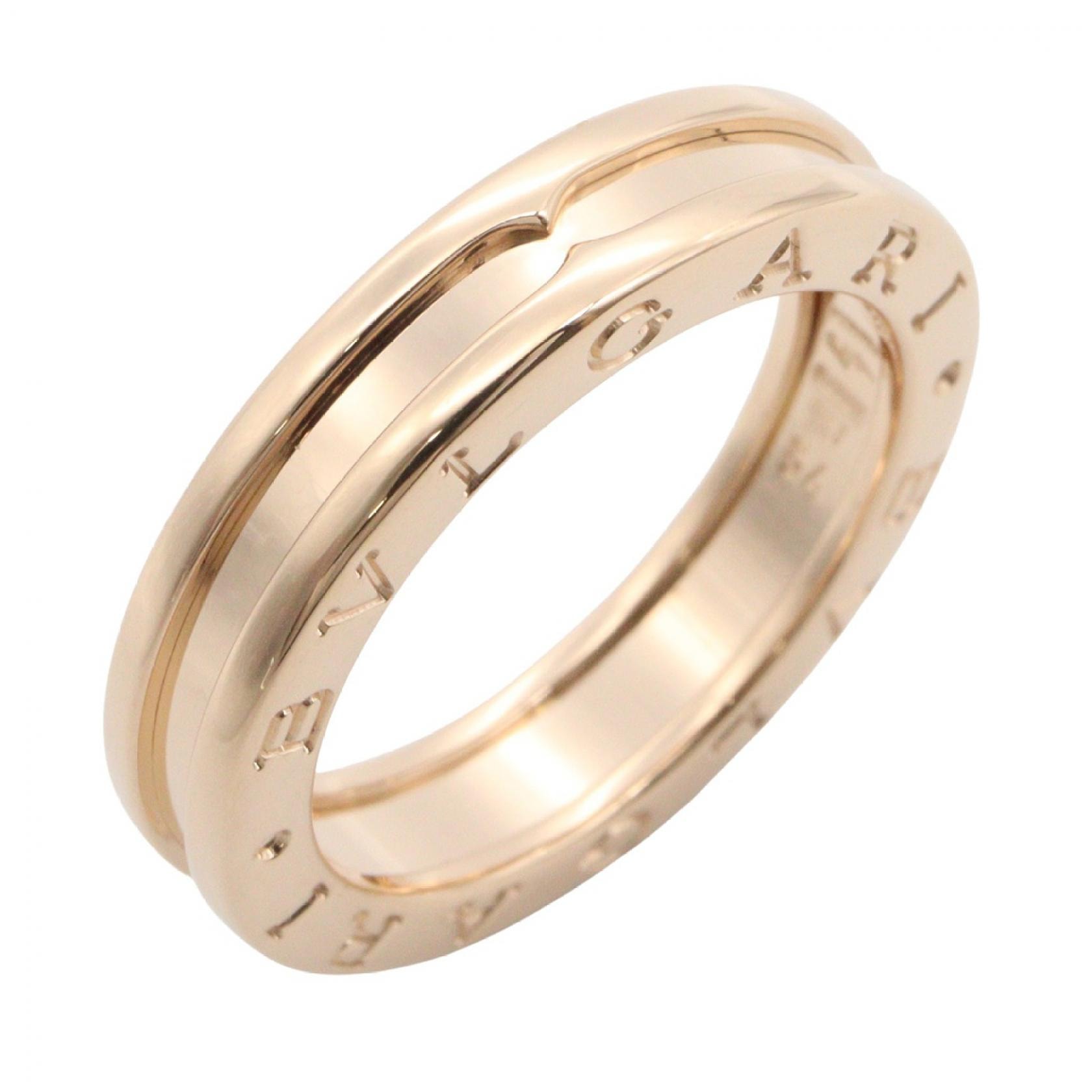 ブルガリ BVLGARI B-zero1 ビーゼロワン リング 1バンド リング・指輪 ジュエリー K18PG(ピンクゴールド) メンズ レディース ゴールド系 36003 【中古】
