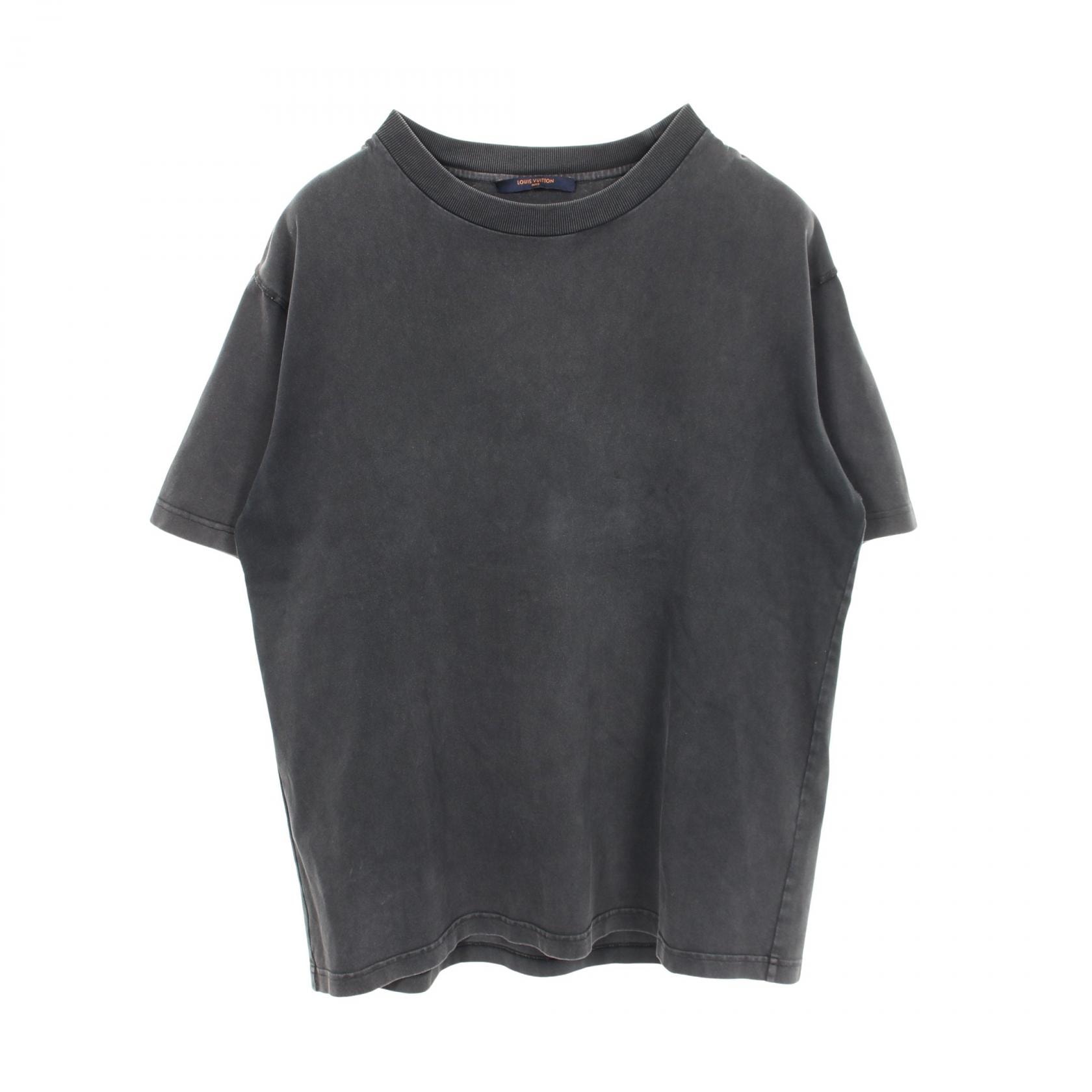 ルイ・ヴィトン LOUIS VUITTON Plain Rainbow インサイドアウト 半袖Tシャツ 衣料品 トップス コットン グレー メンズ グレー系 RM191 JYN HGY60W 【中古】
