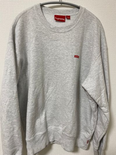 Supreme Small Box Crewneck "Ash Grey" (21FW)