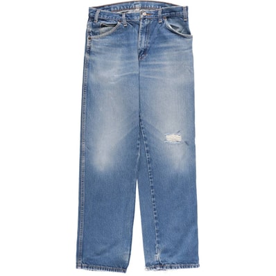 古着 ディッキーズ Dickies Regular Fit テーパードデニムパンツ メンズw34相当/eaa595119