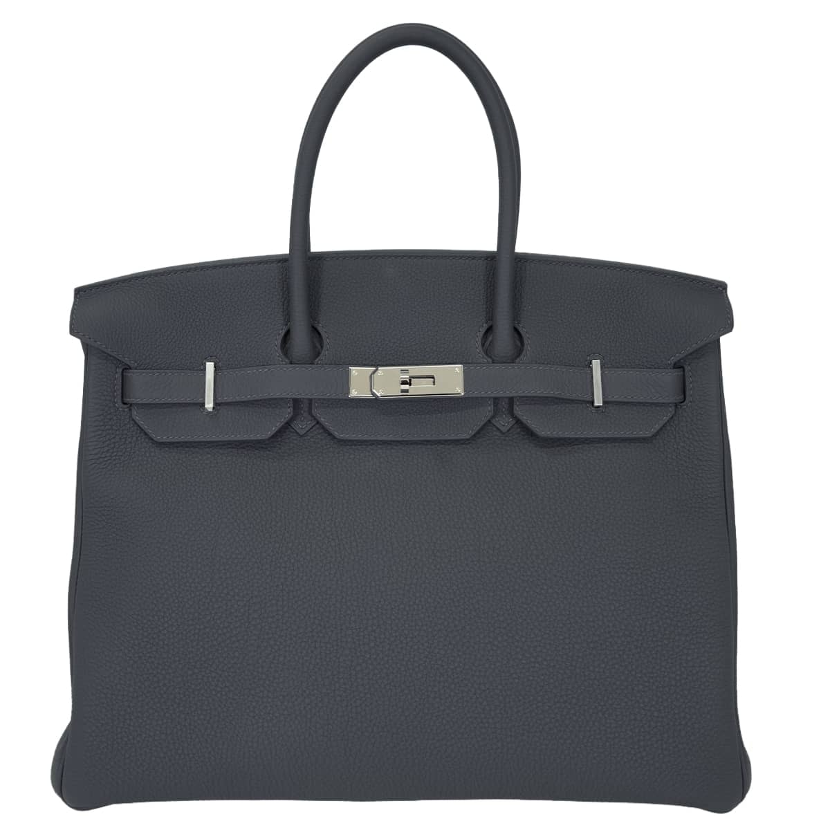 HERMES エルメス ハンドバッグ バーキン35 アルドワーズ トゴ シルバー金具 K刻印 新品同様【中古】
