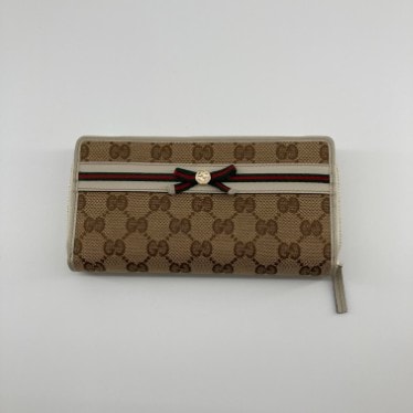 GUCCI(グッチ) メイフェア GGキャンバス 長財布 ベージュ