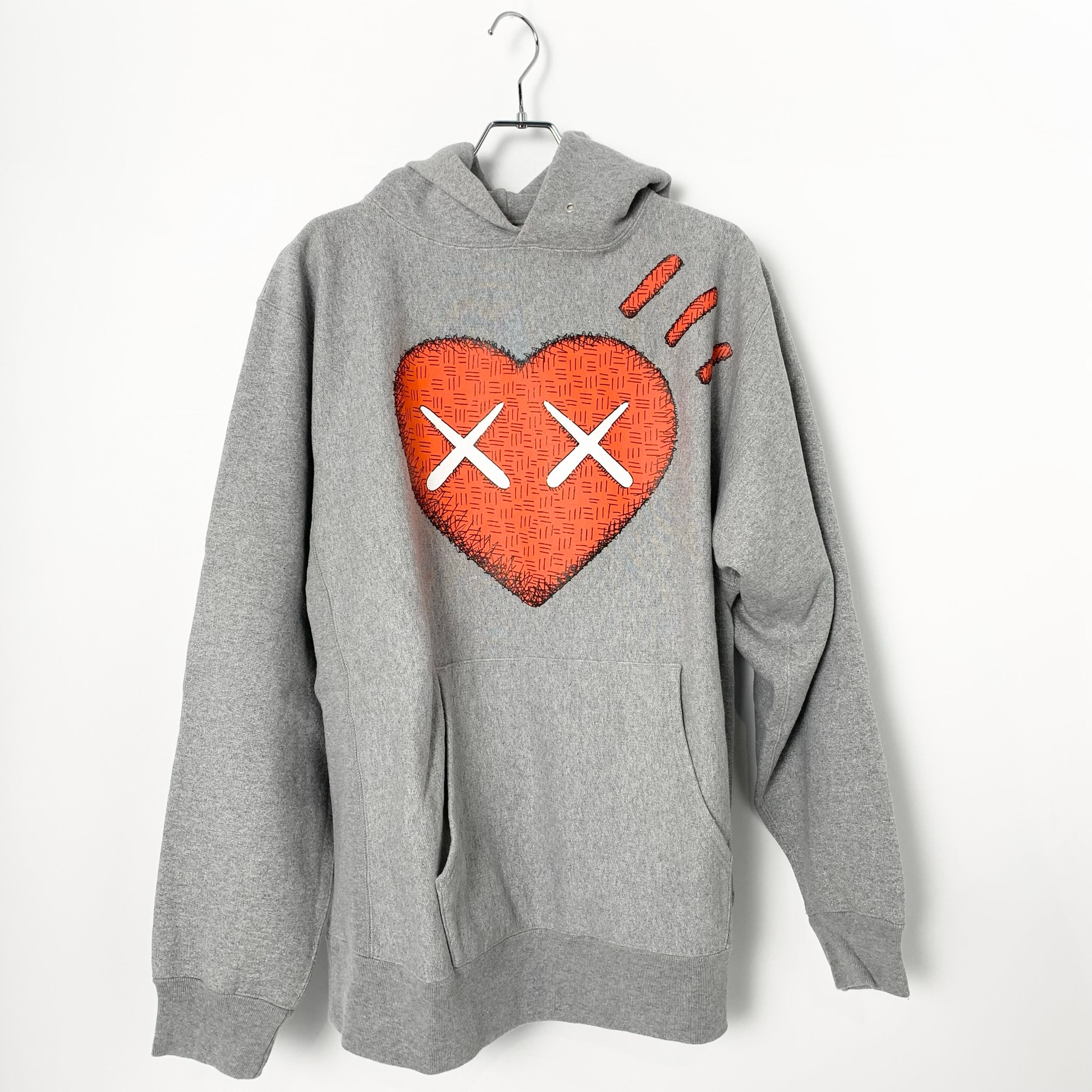 HUMAN MADE x KAWS HOODIE #1 "Grey"