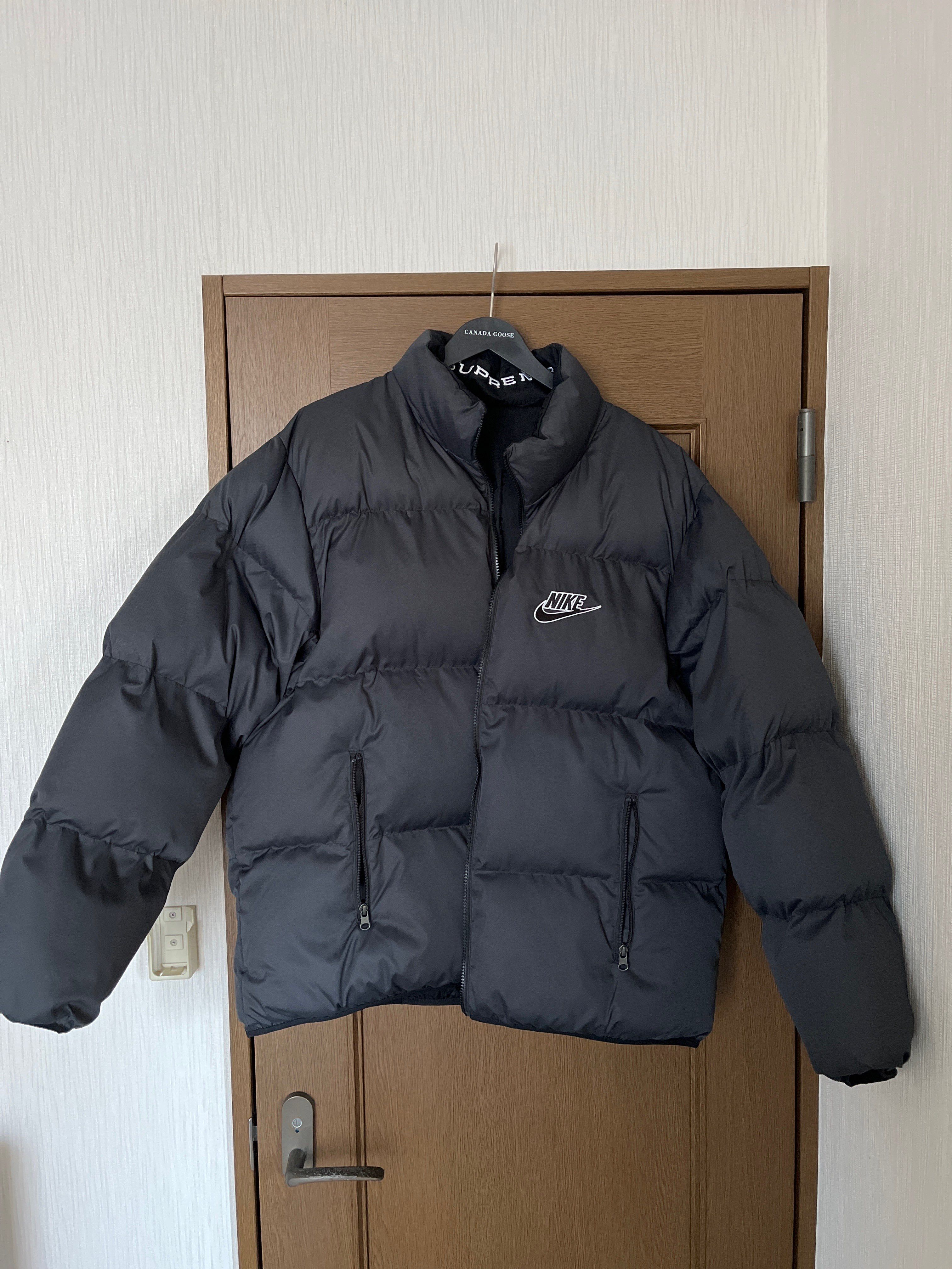 Supreme / Nike® Reversible Puffy Jacket "Black"