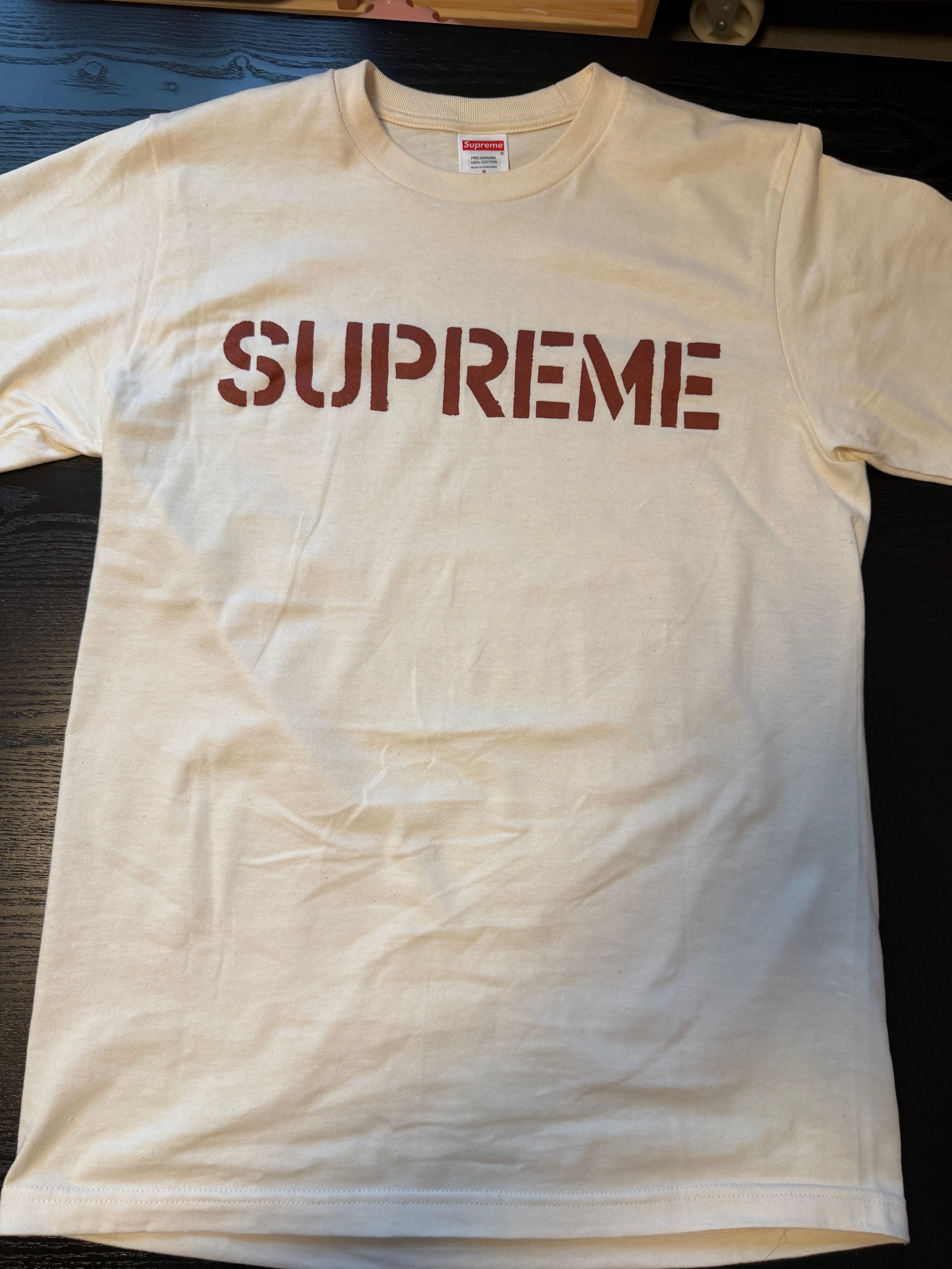 Supreme Hard Tee "Natural"