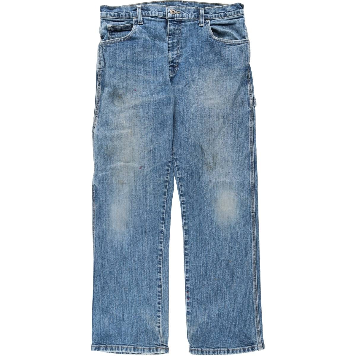 古着 ディッキーズ Dickies デニムペインターパンツ メンズw33相当/eaa631183
