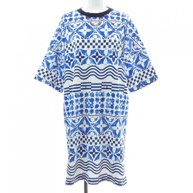 ルイヴィトン LOUIS VUITTON モノグラムタイルプリントTシャツドレス FPJD08EEV カットワンピース