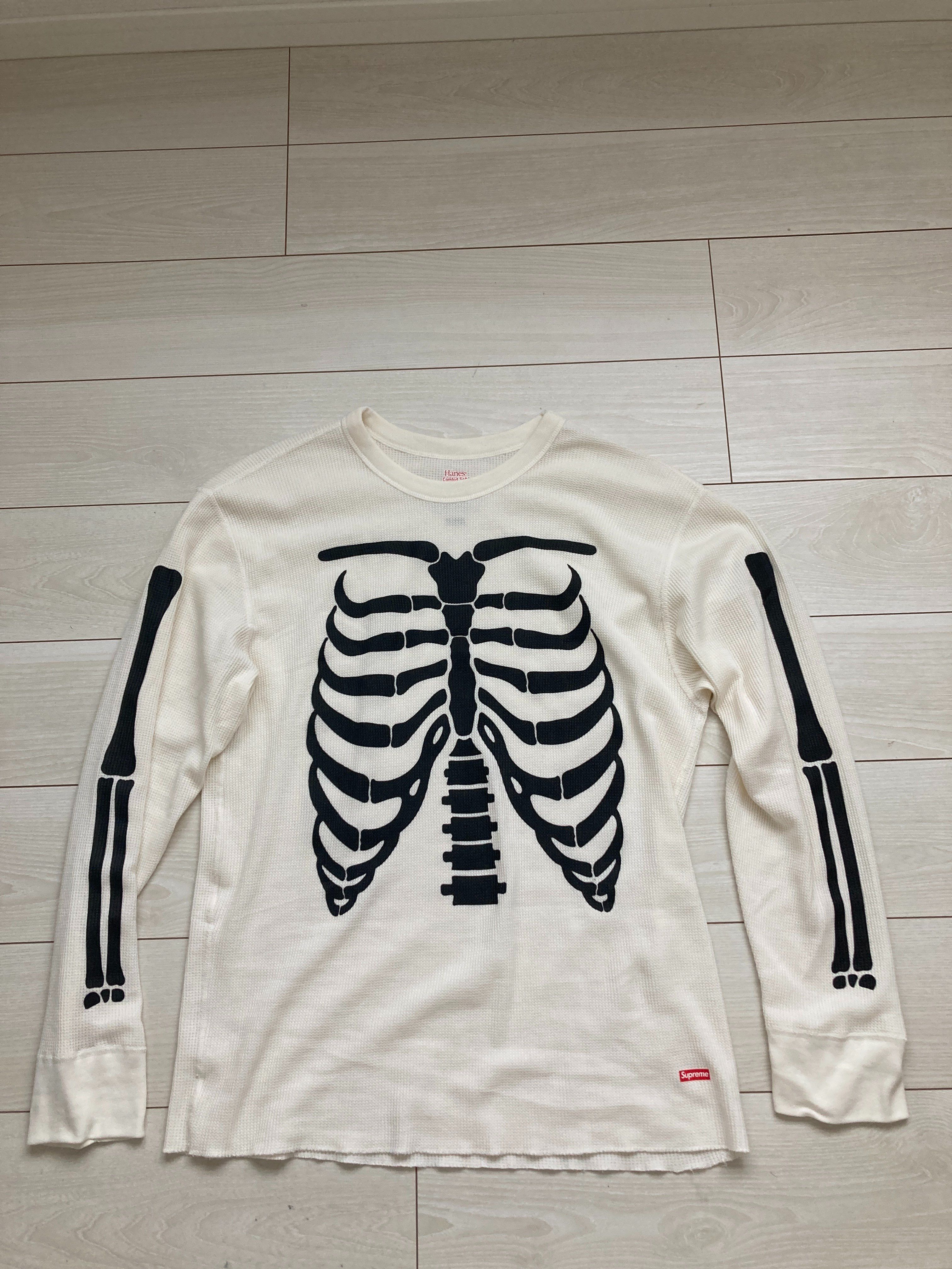 Supreme / Hanes Bones Thermal Crew (1 Pack) "Natural"(21FW)