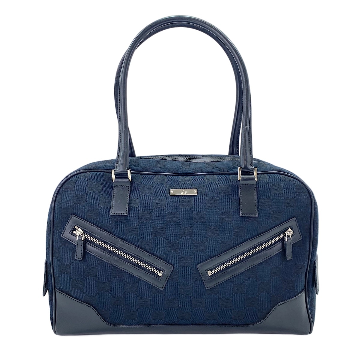 グッチ GUCCI GGキャンバス ハンドバッグ【中古】