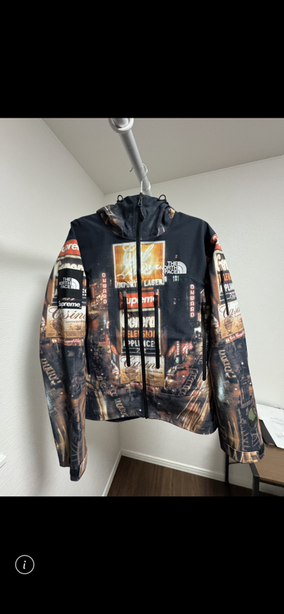 Supreme x The North Face Taped Seam Shell Jacket "Times square" NP52207I x NF0A82RK