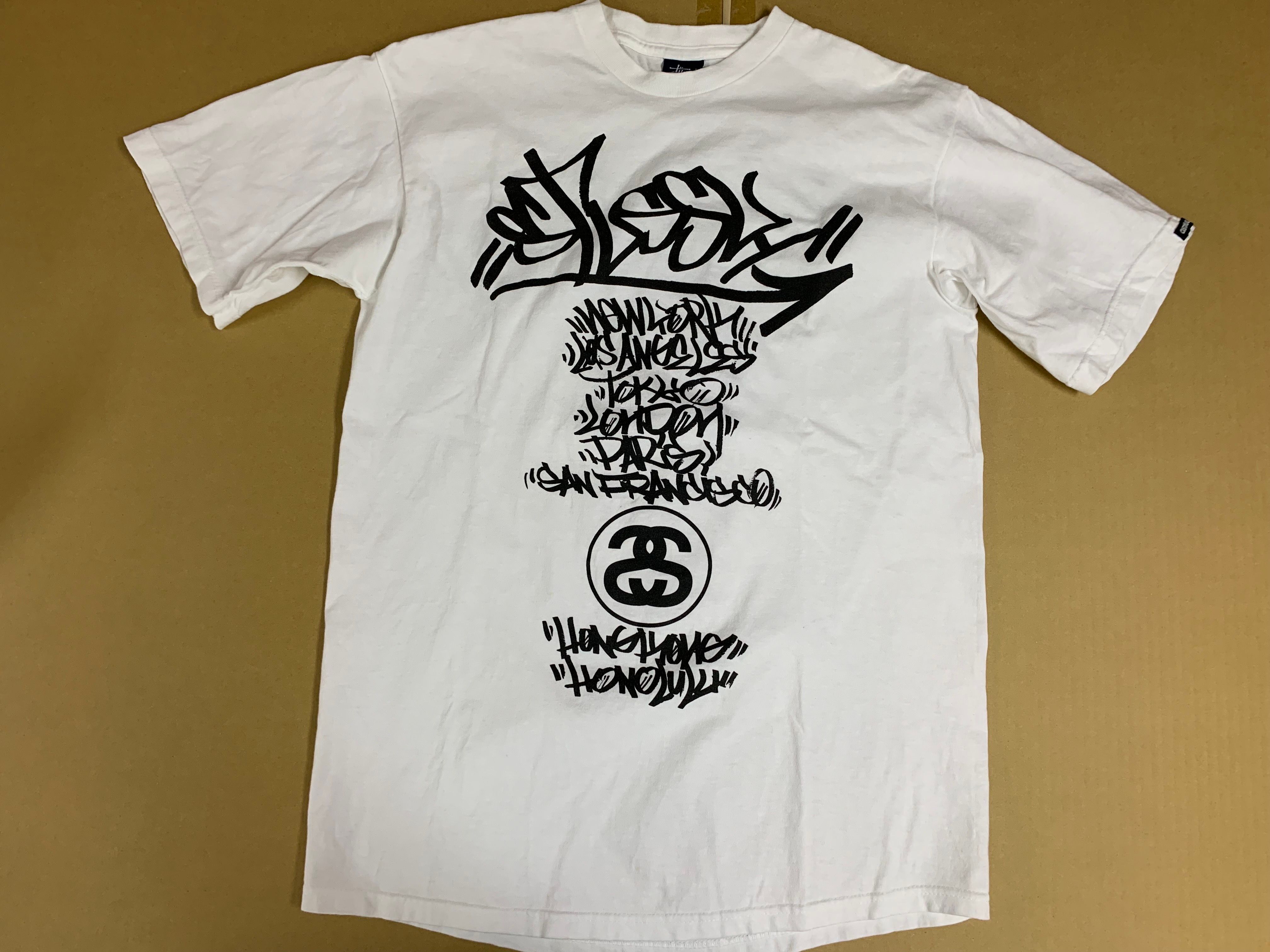 stussy tee tシャツ customade world tour