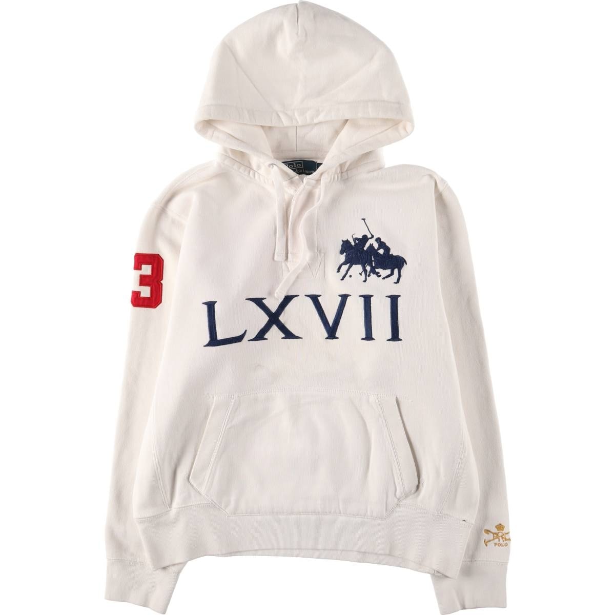 古着 ラルフローレン Ralph Lauren POLO by Ralph Lauren スウェットハーフボタンパーカー メンズL相当/eaa536738