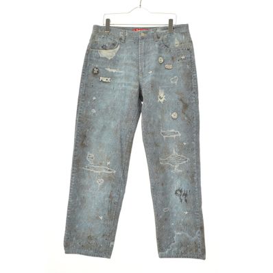 Supreme HJR Trompe Loeil Loose Fit Jean "Blue"