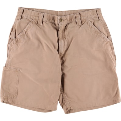 古着 カーハート Carhartt ORIGINAL FIT ダック地ペインターショーツ ショートパンツ メンズw35相当/eaa573821