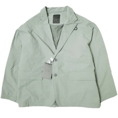 新品 DAIWA PIER39 ダイワ ピア39 24SS TECH LOOSE 2B JACKET テックルーズ2ボタンジャケット BJ-55024 S(JP) GRAY オーバーサイズ テーラード アウター g22084