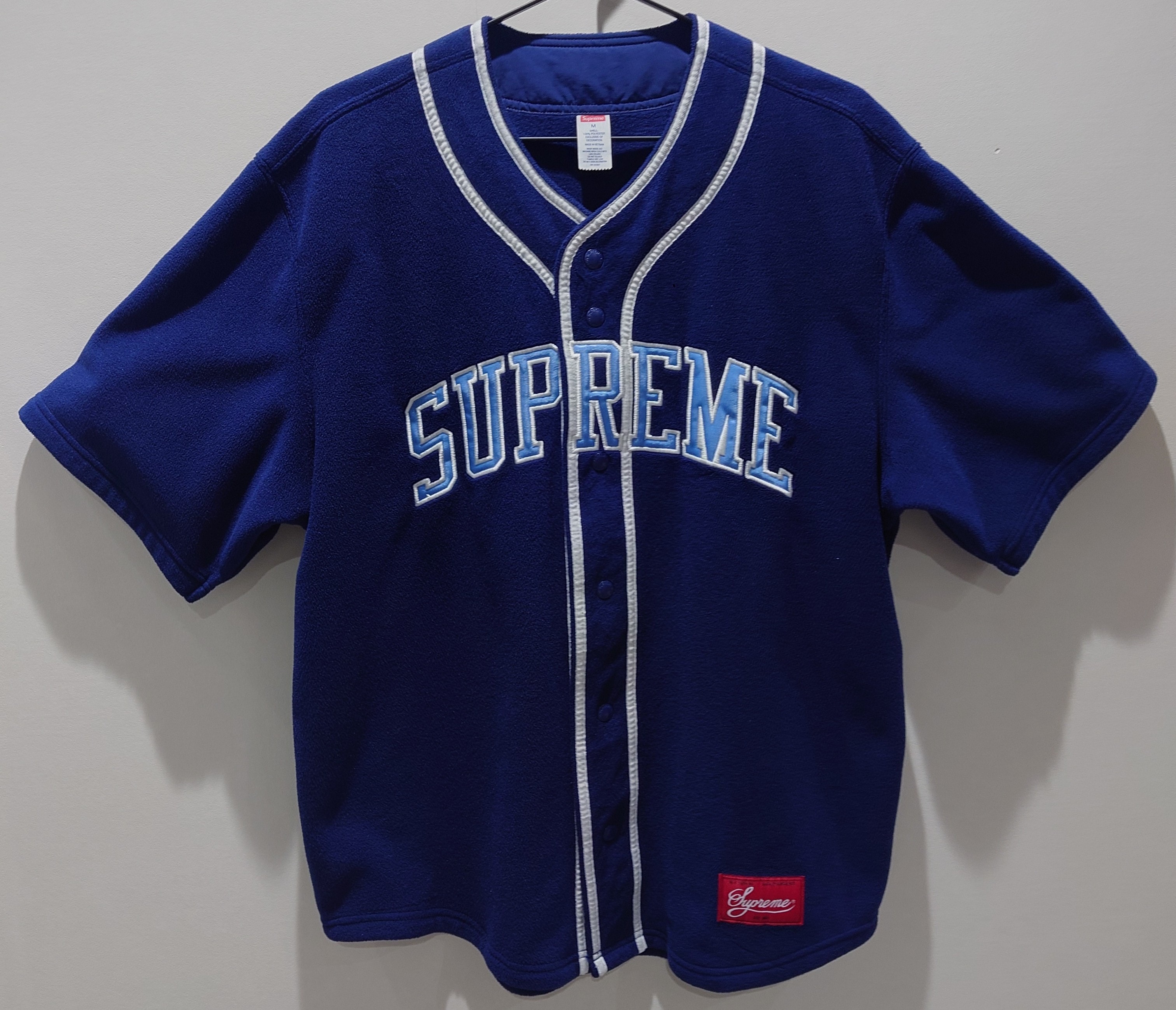 Supreme Polartec Baseball Jersey 