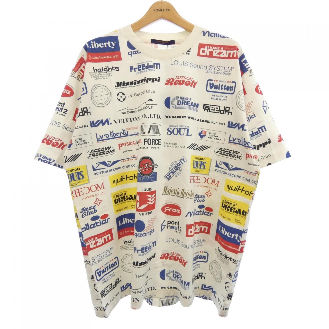ルイヴィトン LOUIS VUITTON オールオーバーロゴ HHY20WNPG Tシャツ