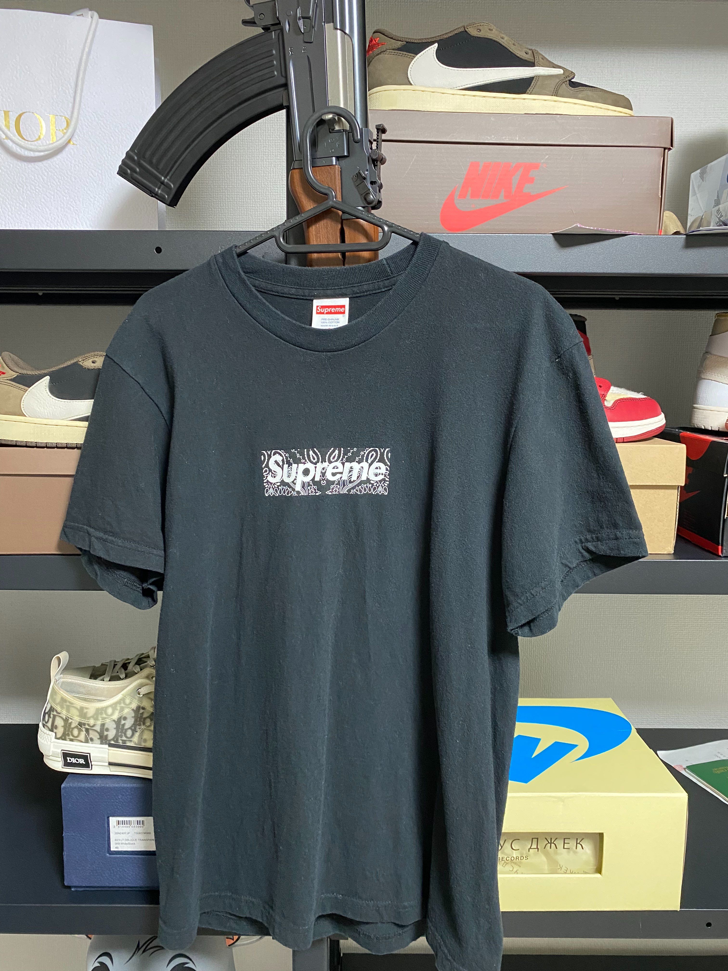 Supreme Bandana Box Logo Tee "Black"