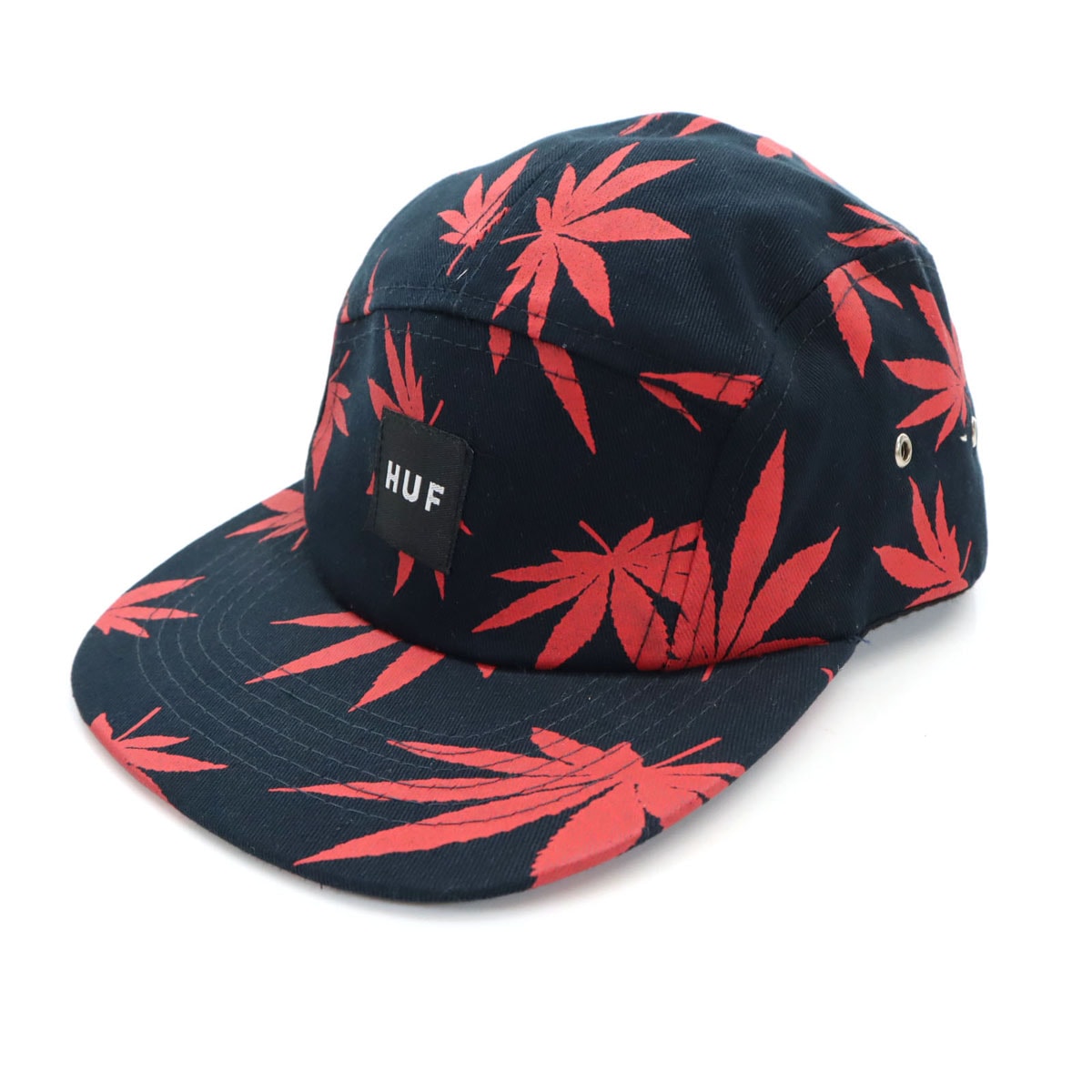 HUF ハフ 5パネル プラントライフ ジェット キャップ ネイビー 帽子 スナップバック