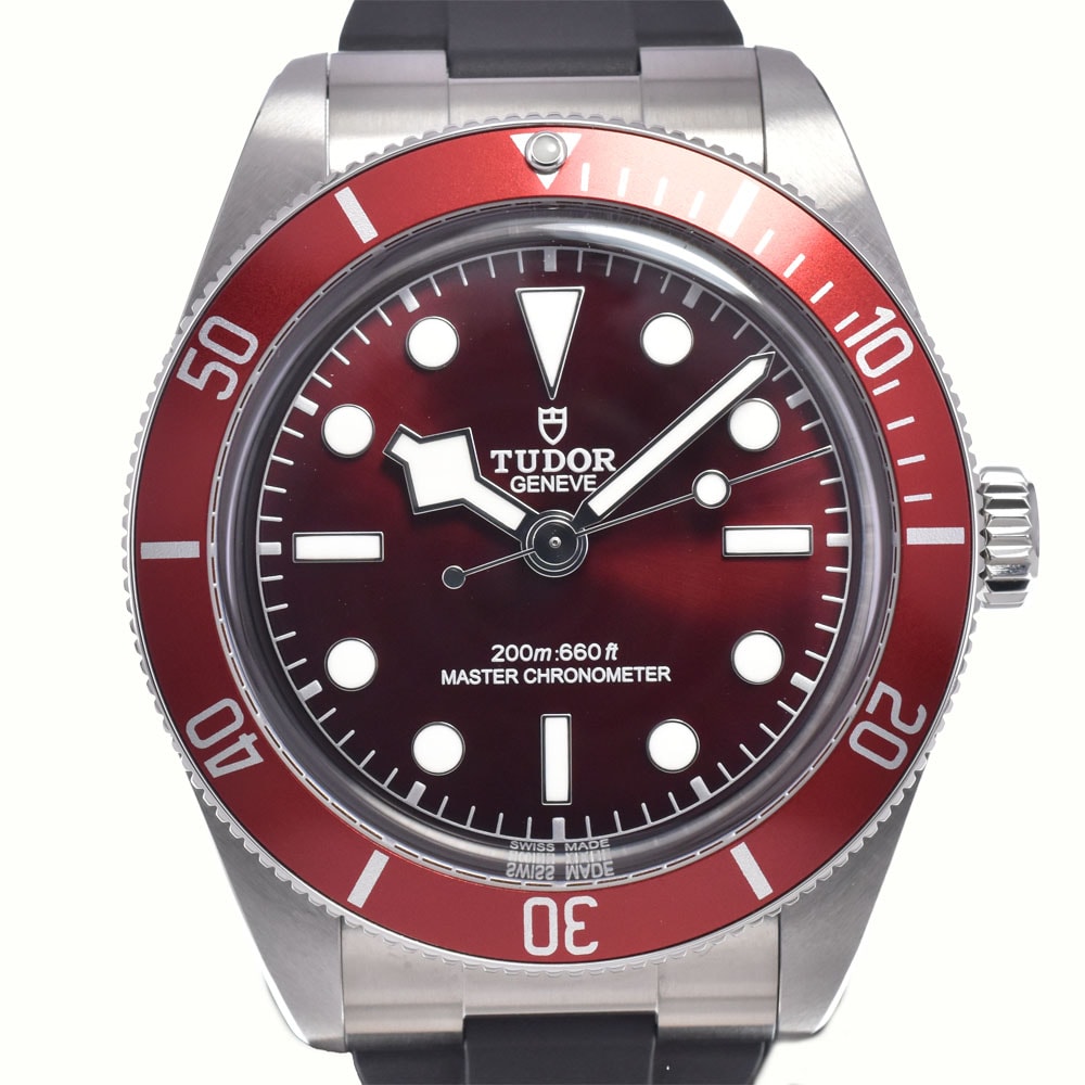 チューダー TUDOR 7939A1A0RU ブラックベイ レッド 自動巻き メンズ 美品 箱・保証書付き 腕時計 M#148625