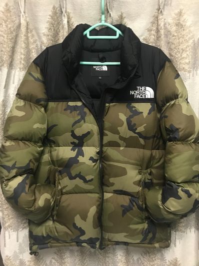 The North Face NV Nuptse Jacket WD "Camo"
