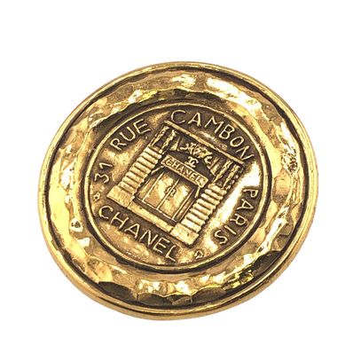 シャネル CHANEL ブローチ 31 RUE CAMBON 1150 ゴールド