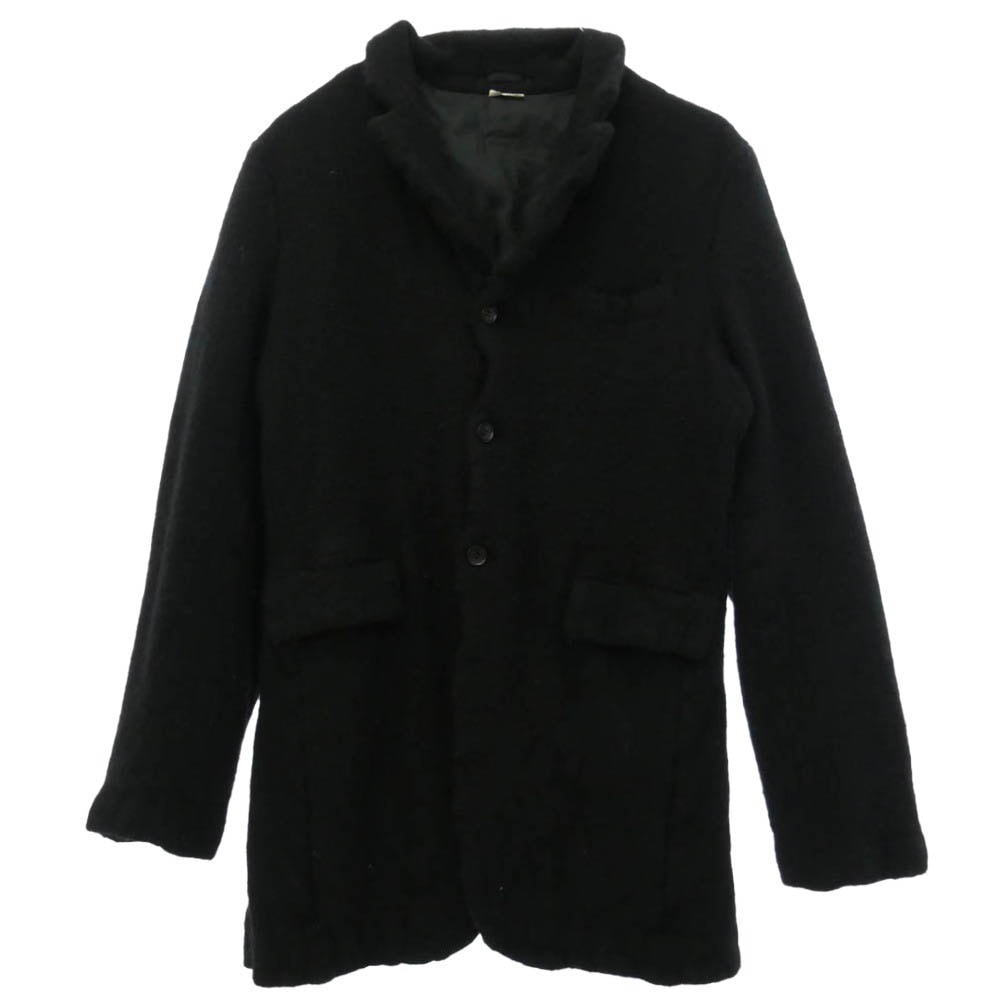 COMME des GARCONS HOMME PLUS コムデギャルソンオムプリュス 22AW PJ-J017 ウール縮絨 3B テーラード ジャケット ブラック系 L【中古】