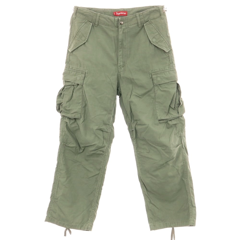 【中古】シュプリーム Supreme 2025年春夏 Cargo Pant コットン カーゴパンツ オリーブ【サイズ30】【メンズ】
