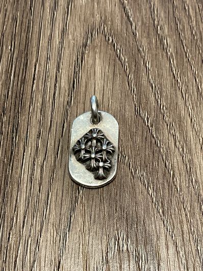 chrome hearts クロムハーツ レイズドセメタリークロス ドッグタグ