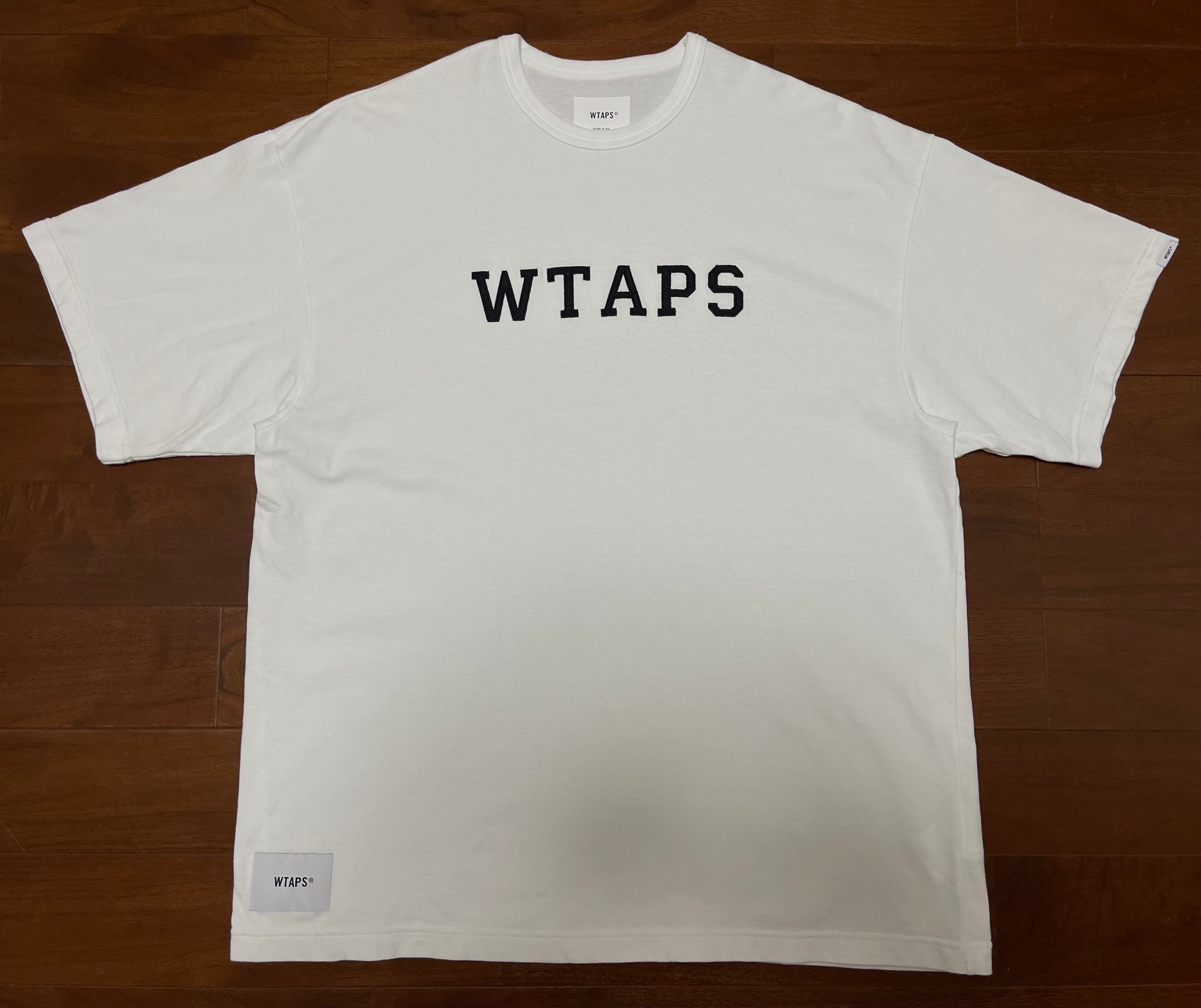 WTAPS Academy / SS / Cotton. College "White"