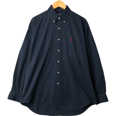 古着 ラルフローレン Ralph Lauren BLAIRE 長袖 ボタンダウンシャツ メンズL相当/eaa563158