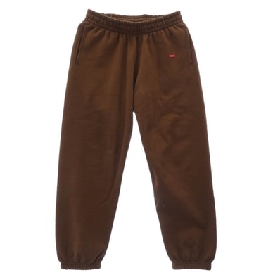 Supreme シュプリーム パンツ 24AW Small Box Sweatpant Brown スモールボックスロゴ スウェット パンツ ブラウン系 M【中古】