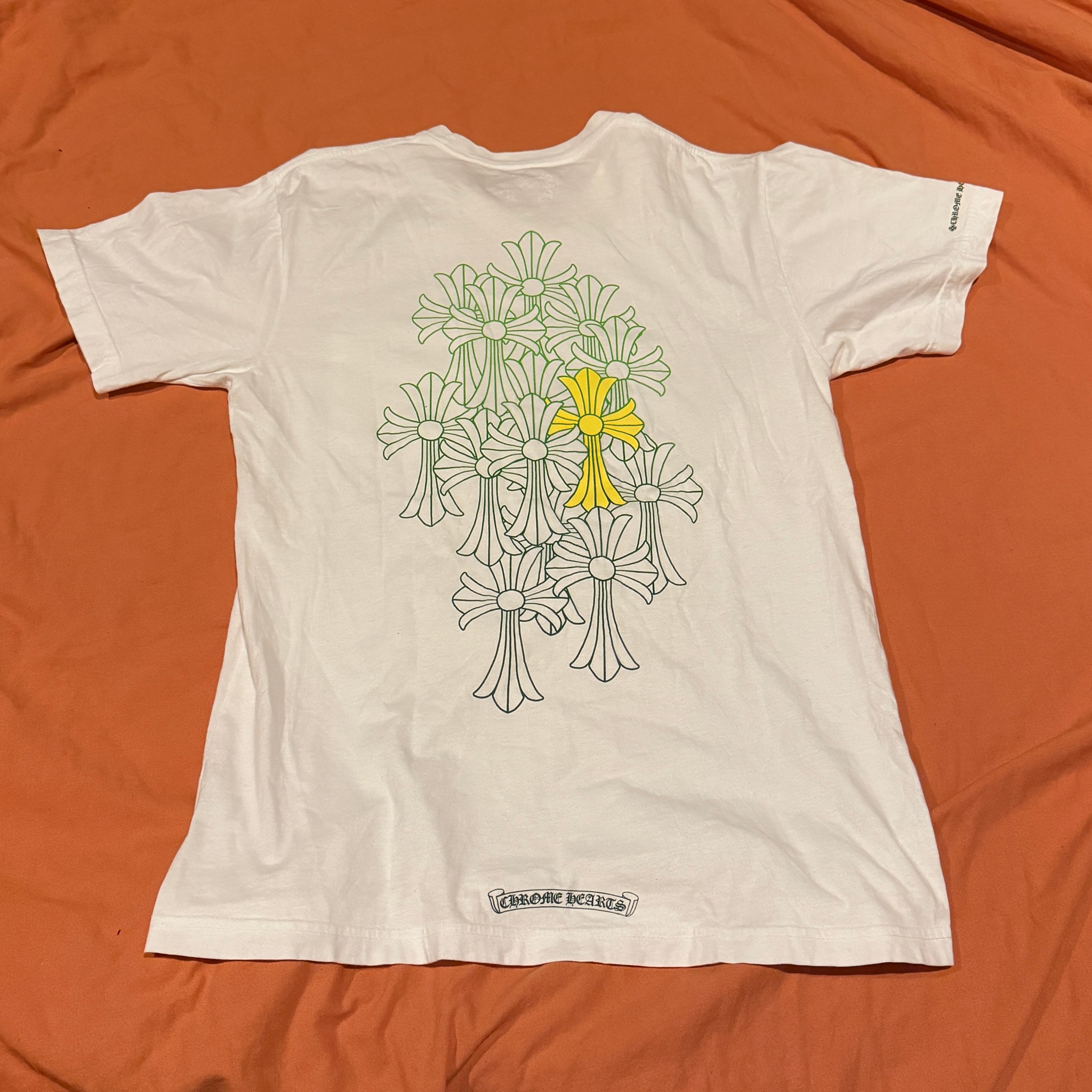 Chrome Hearts Cemetery Corss T-Shirt "White"