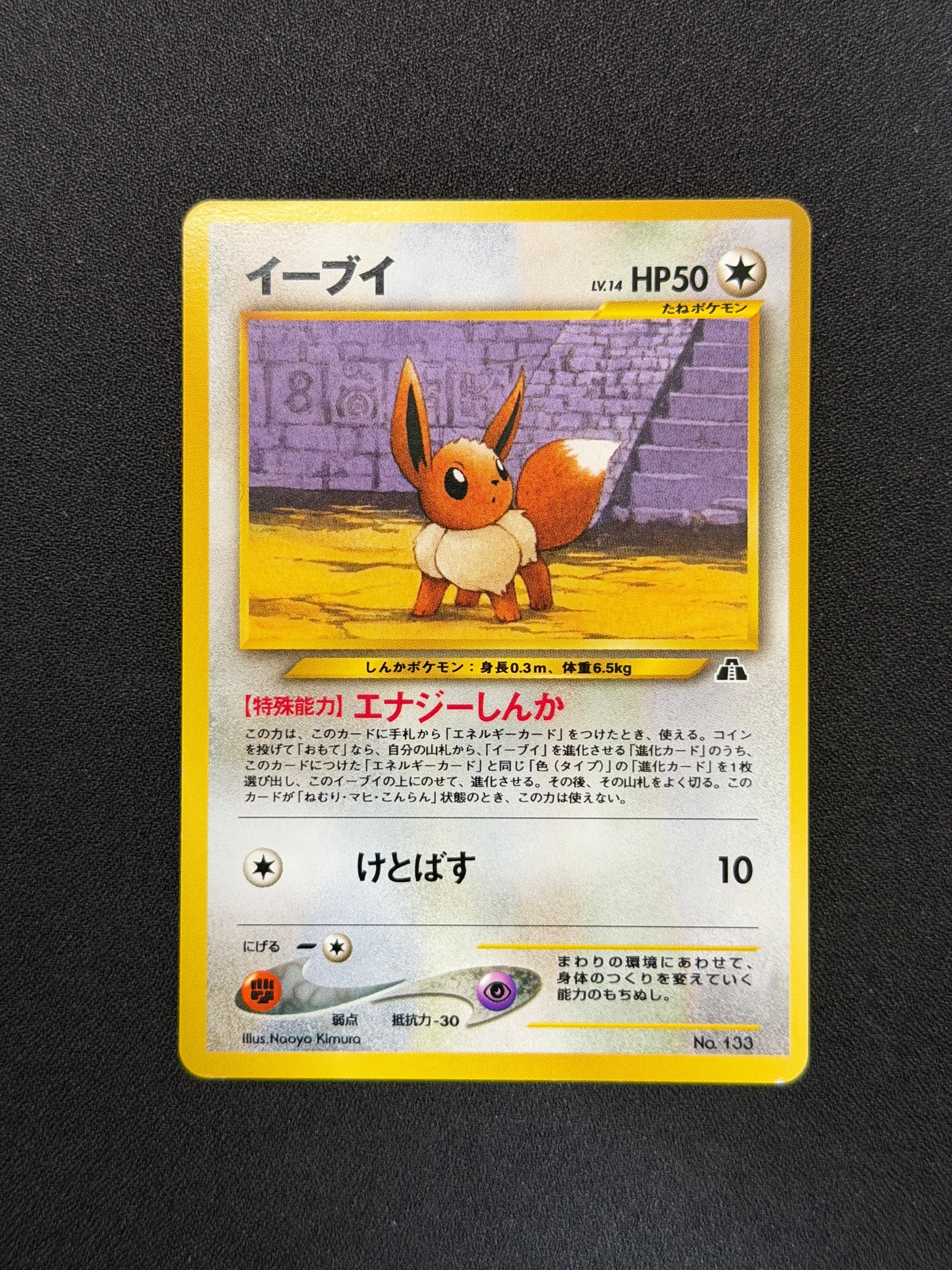 イーブイプレミアムファイル2: 旧裏[neoP2 No.133](プレミアムファイル2)