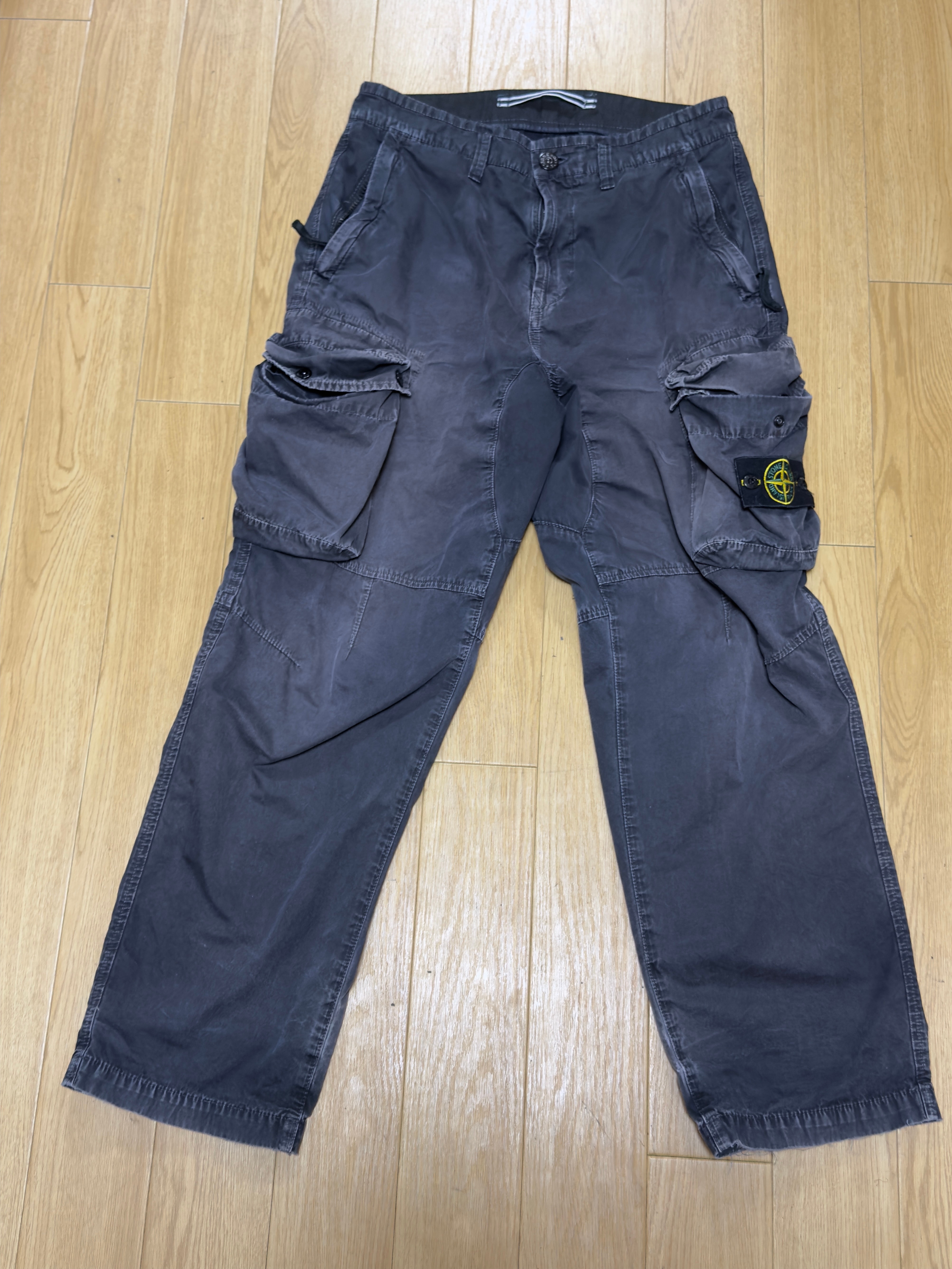 Stone Island 319WA T.CO+OLD Cargo Pants - 21SS "Black"