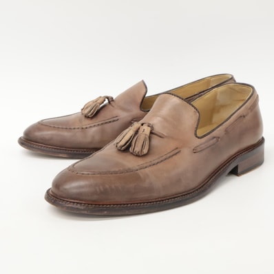 ジョンストンアンドマーフィー タッセル ローファー/ 8