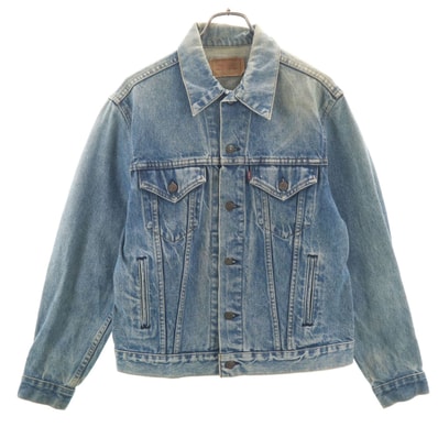 Levi's リーバイス 80s 70506-0216 USA製 ヴィンテージ デニムジャケット 40R ブルー ジージャン トラッカー