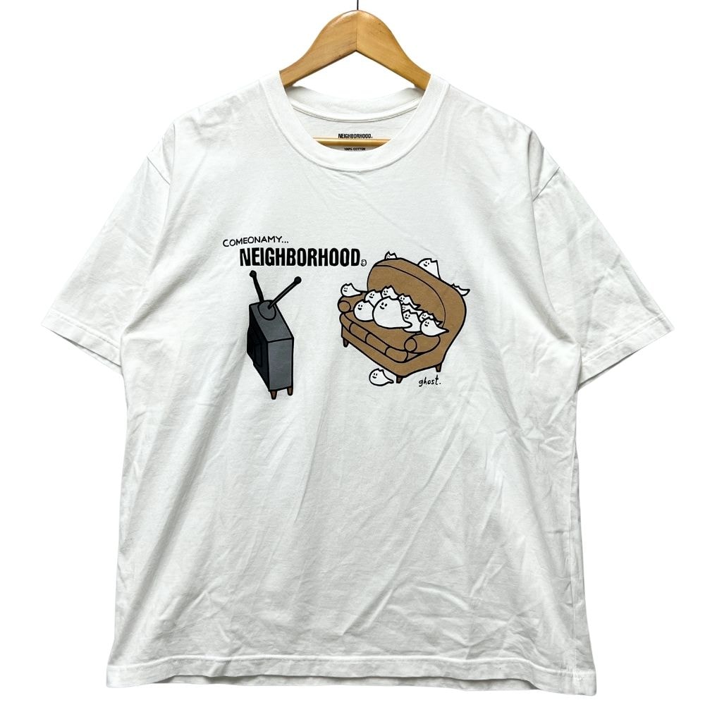 NEIGHBORHOOD ネイバーフッド ghost プリント 半袖Tシャツ 56573