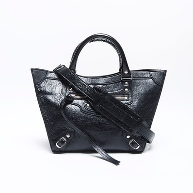 バレンシアガ BALENCIAGA シティ 2way クラシック アップサイドダウン ネオ ショルダーバッグ【中古】