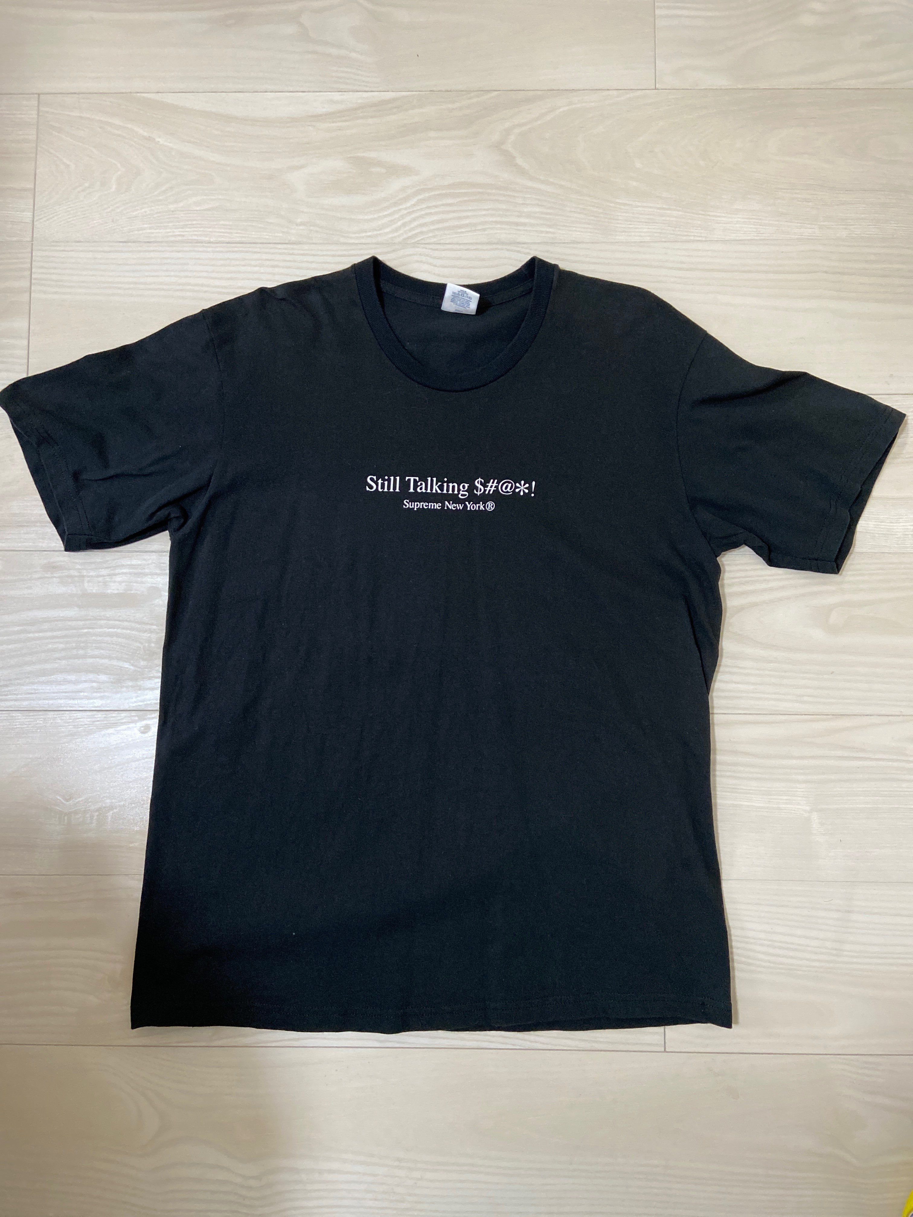 Supreme Still Talking Tee "Black"