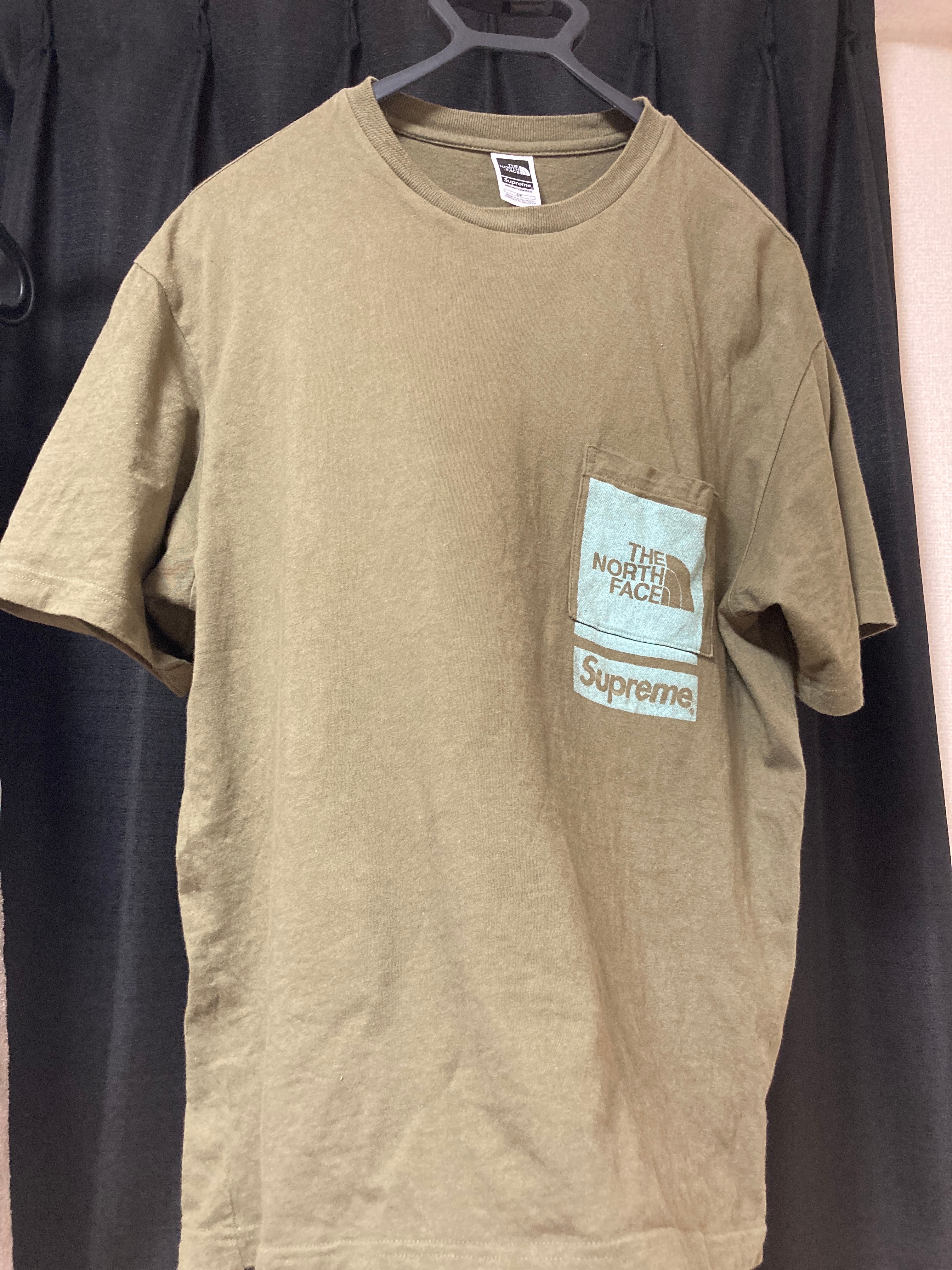 Supreme x The North Face Printed Pocket Tee "Olive"