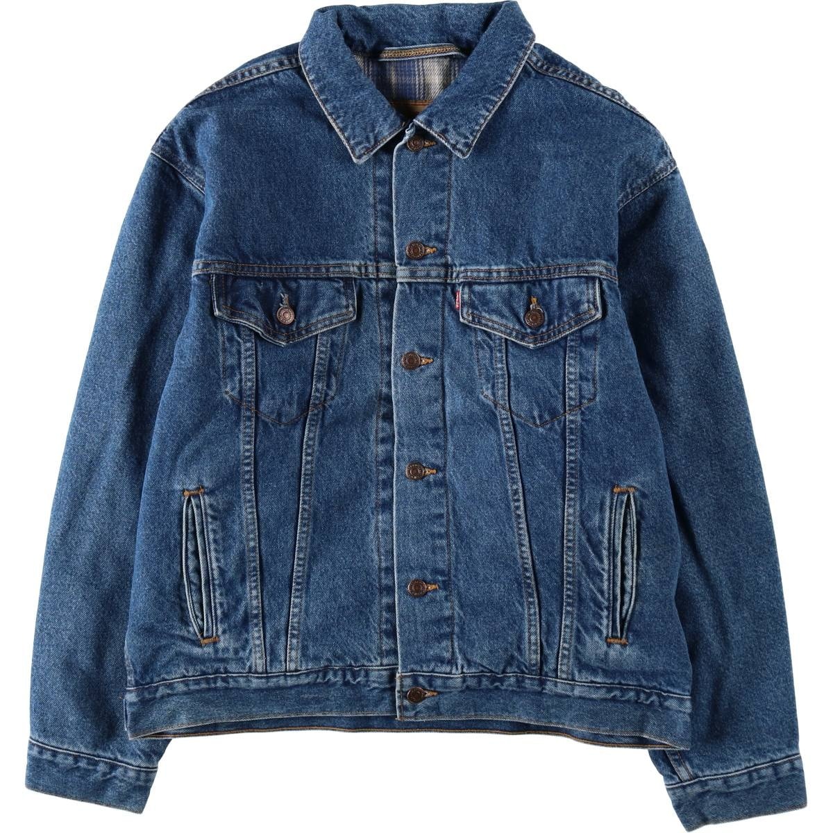 古着 90年代 リーバイス Levi's デニムジャケット Gジャン USA製 メンズM相当 ヴィンテージ/eaa632469