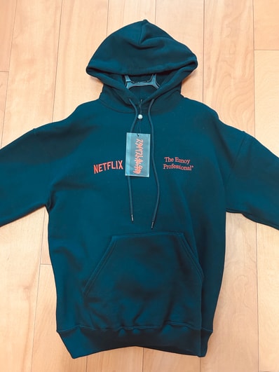 ENNOY Stylistshibutsu x Netflix 23AW Hoodie+Pants Setup "Black/Netflix Red"