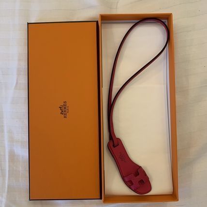 新品未使用 HERMES エルメス チャーム オラン ナノ ローズメキシコ