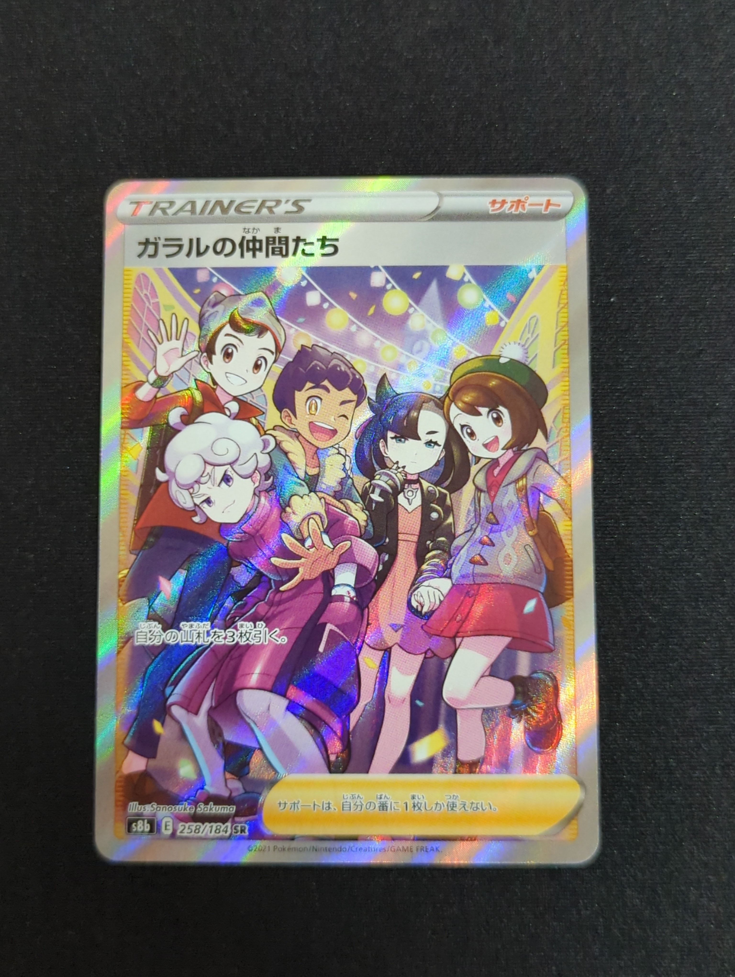ガラルの仲間たち SR[S8b 258/184](ハイクラスパック「VMAXクライマックス」)