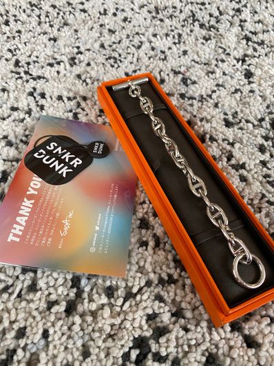 Hermes Chaine D'ancre GM Bracelet "Silver"