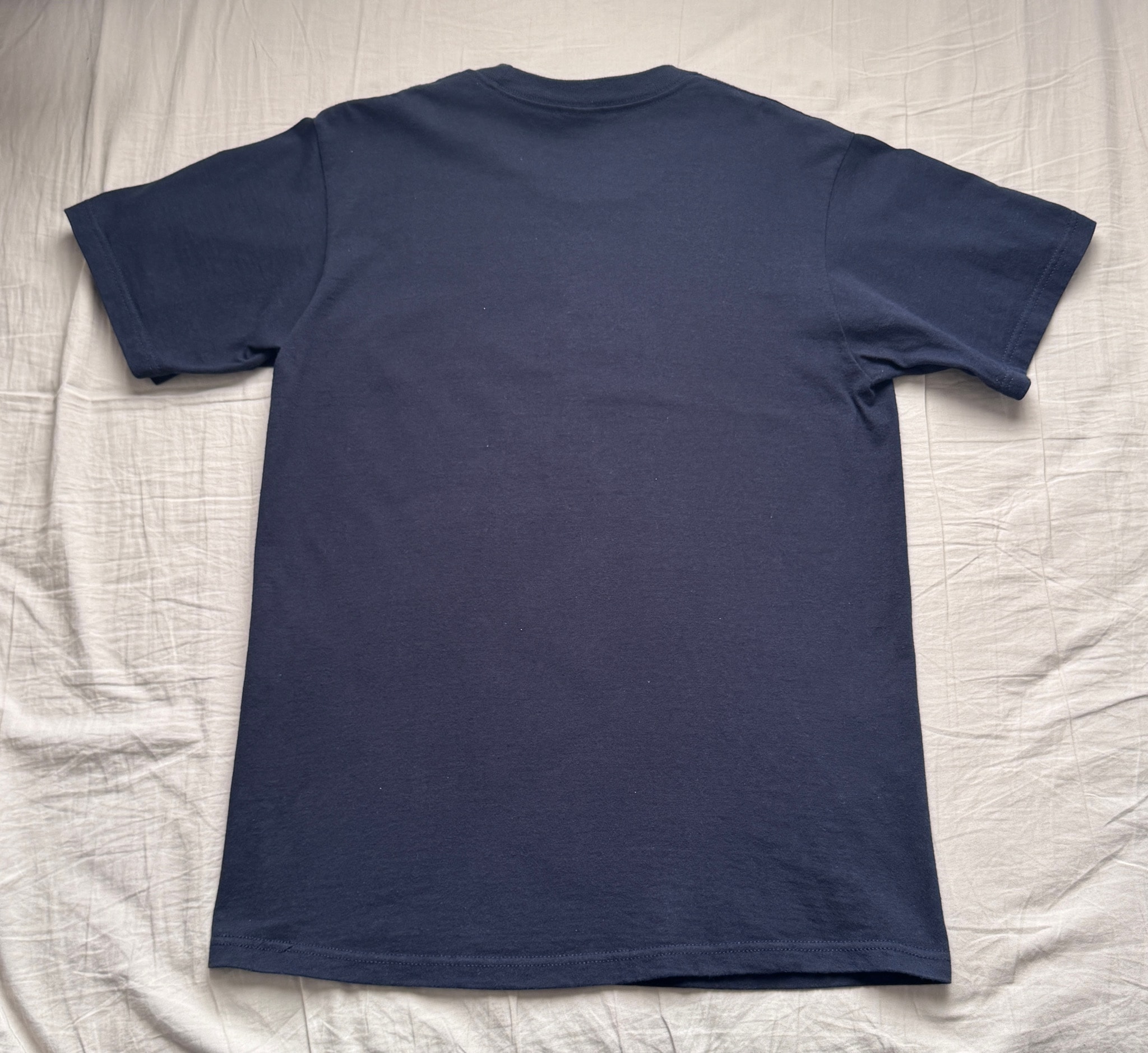 Supreme Cross Box Logo Tee "Navy"