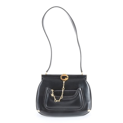 ■美品 グッチ オールドグッチショルダーバッグ レザー