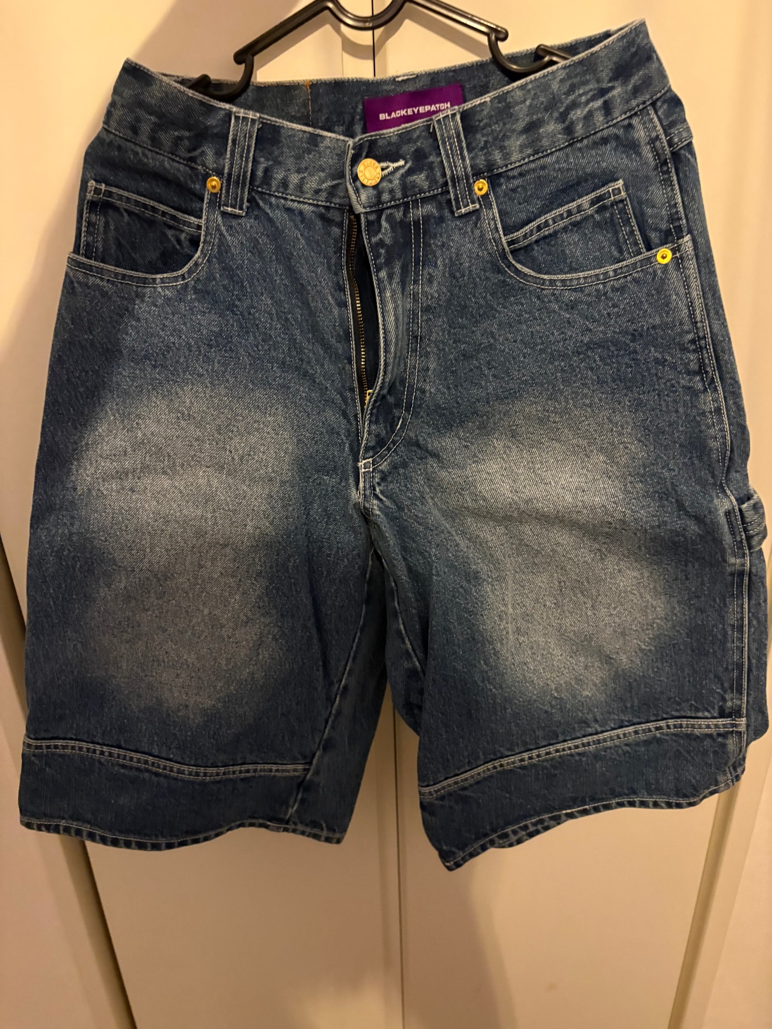 BlackEyePatch OG Boy Baggy Shorts "Indigo"